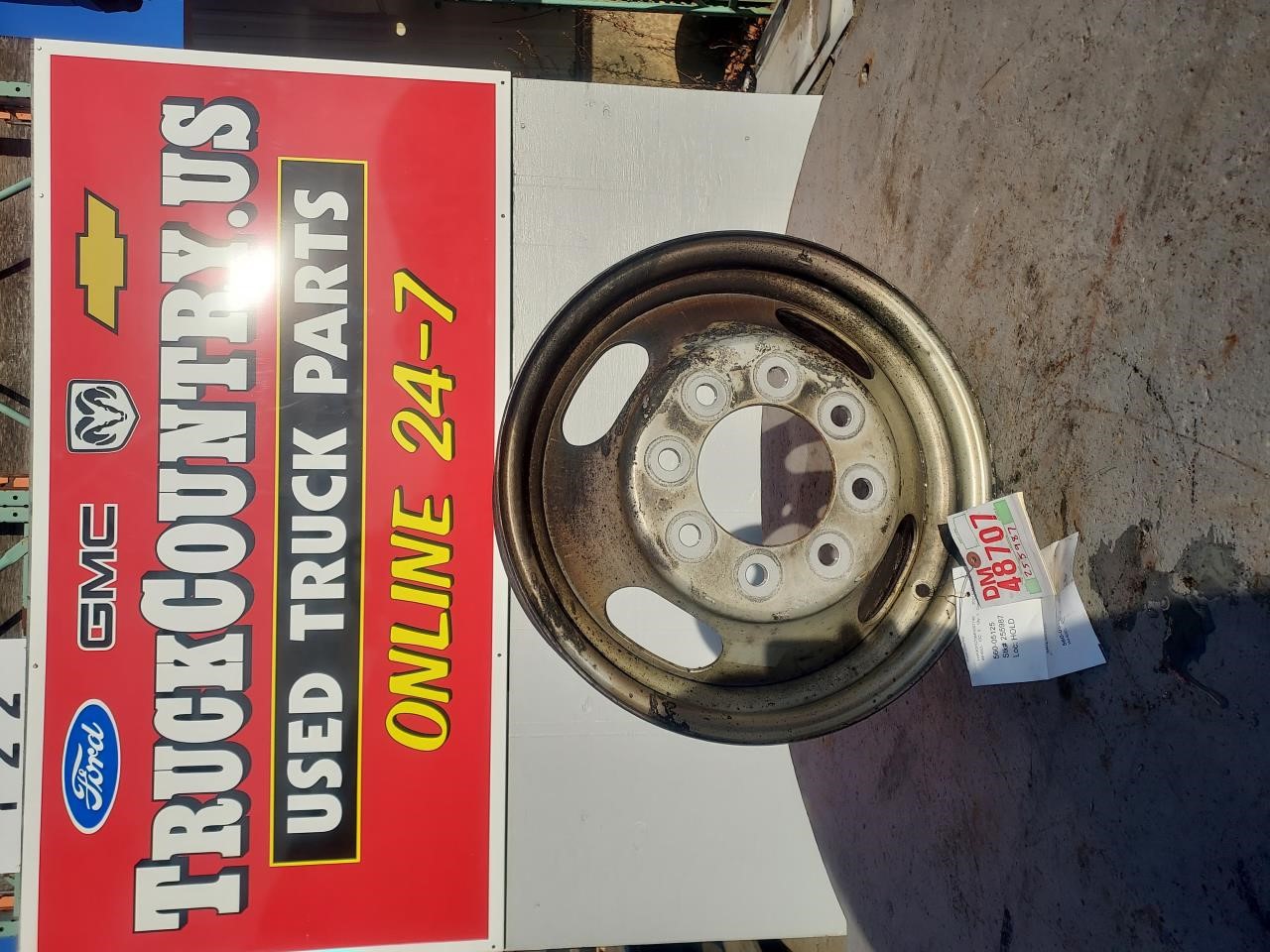 2021 CHEVROLET EXPRESS 3500 VAN  18-22 DRW Wheel
