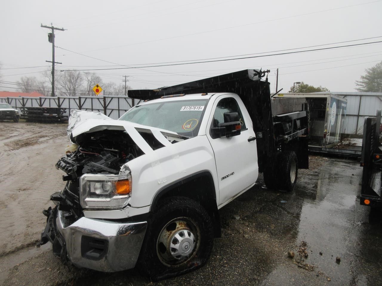 2015 GMC SIERRA 3500 PICKUP DUMP BODY