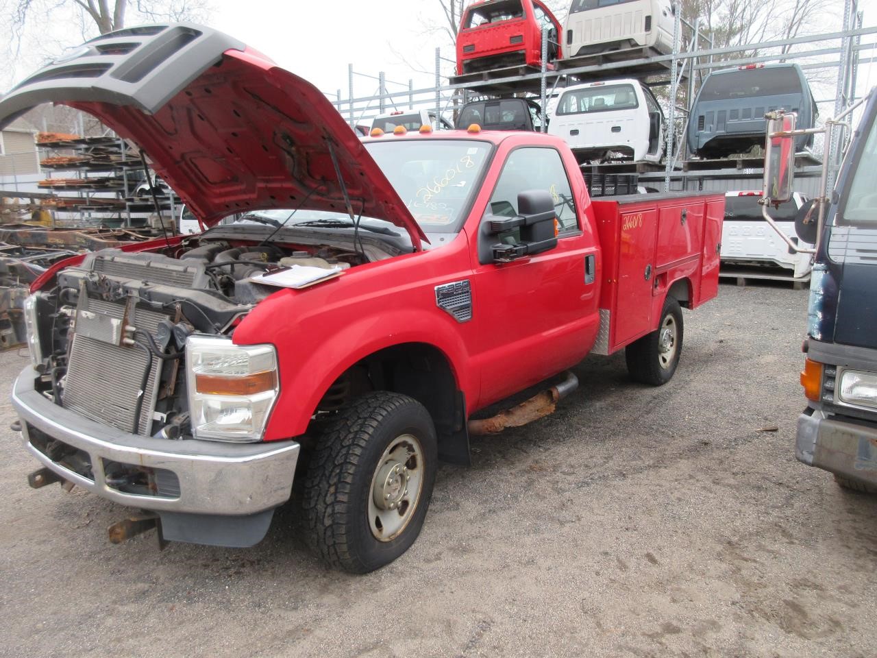 2008 FORD FORD F350SD PICKUP UTILITY BODY