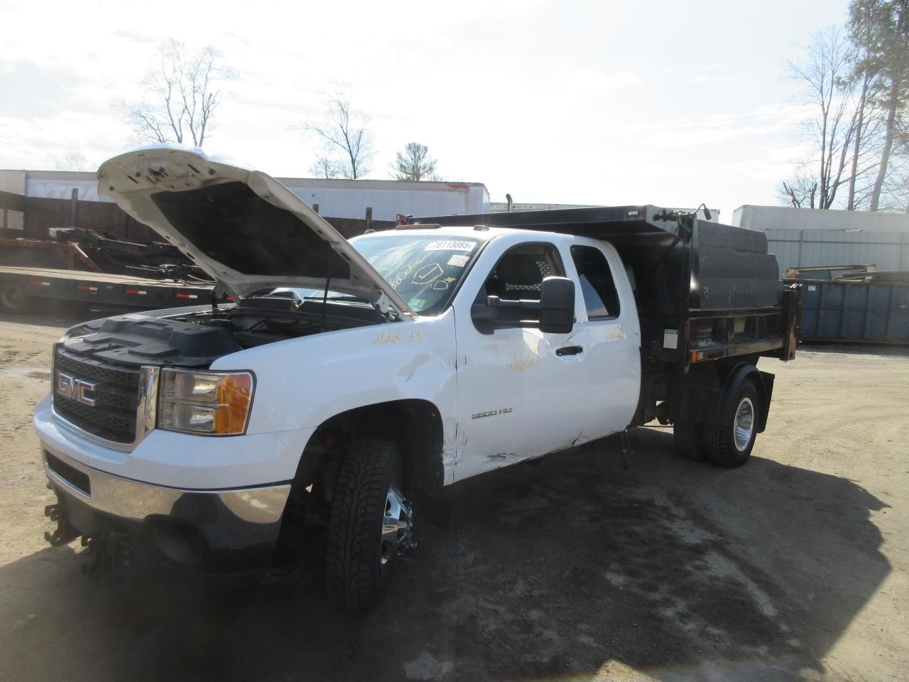 2011 GMC SIERRA 3500 PICKUP DUMP BODY